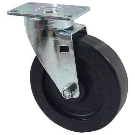 Allpoints Kason 5 In Plate Caster Swivel, No Brake 135105